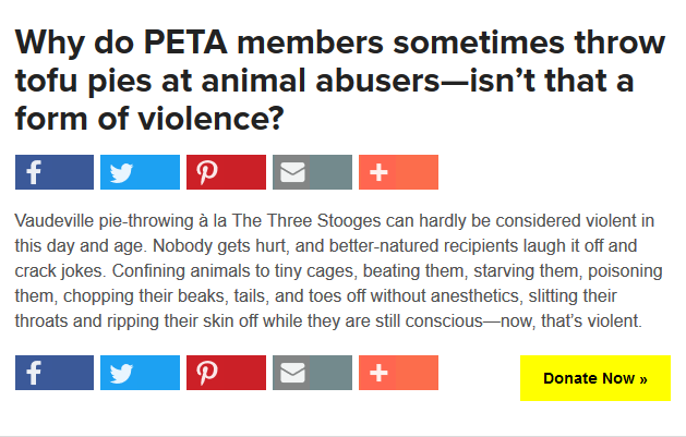 peta faq